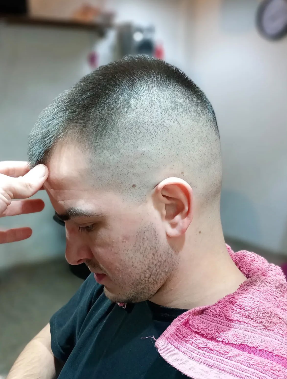 Corte con textura
